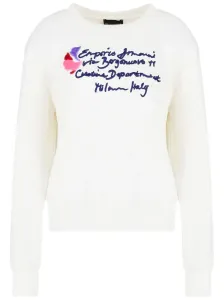 EMPORIO ARMANI - Logo Cotton Crewneck Sweatshirt #1365484