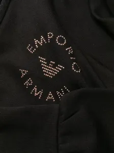 EMPORIO ARMANI - Logo Zipped Hoodie