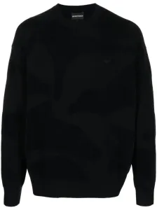 EMPORIO ARMANI - Wool Blend Crewneck Sweater
