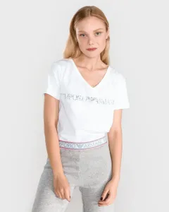 Emporio Armani T-Shirt zum Schlafen Weiß