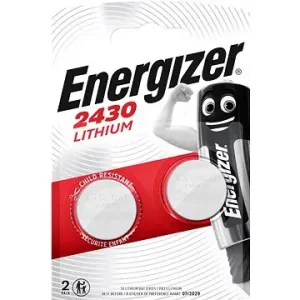 Energizer Lithium-Knopfzellenbatterie CR2430 2 Stück