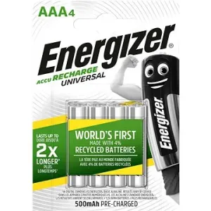 Energizer Universal AAA 500 mAh 4 Stück