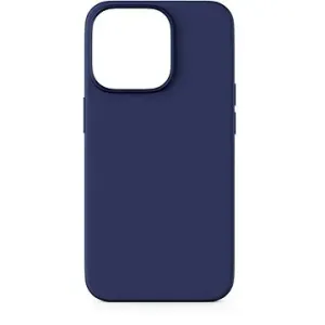 Epico Silikoncover für iPhone 14 Pro Max mit Unterstützung für MagSafe-Anschlüsse - blau