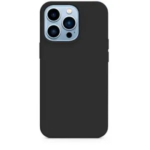 Epico Silikonhülle für iPhone 13 Mini mit Unterstützung für MagSafe Befestigung - schwarz