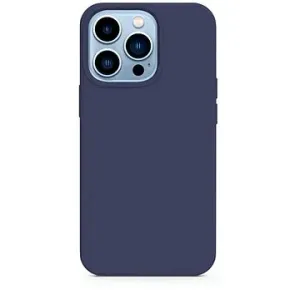 Epico Silikonhülle für iPhone 13 mit Unterstützung für MagSafe Befestigung - blau