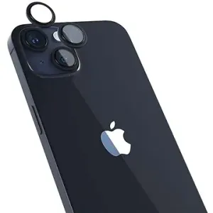 Epico Aluminium Schutzglas für die Kameralinse für iPhone 14 / 14 Plus dunkle Tinte