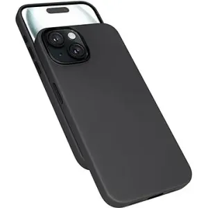 Epico Mag+ Lederhülle für iPhone 15 Plus - schwarz