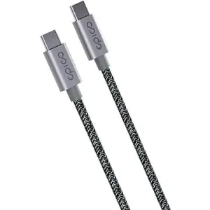 Epico 240W USB-C auf USB-C geflochtenes Kabel 2m - Space Grau