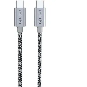 Epico Geflochtenes USB-C Kabel auf USB-C 1.2m - Space grau