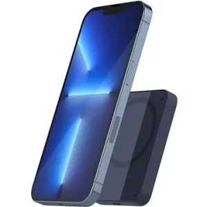 Epico 4200 mAh MagSafe-kompatible kabellose Powerbank - blau