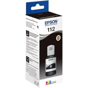 Epson 112 EcoTank Pigment Black Ink Bottle - Schwarz