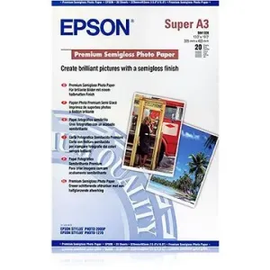 Epson Premium A3-Fotopapier glänzend - 20 Blätter