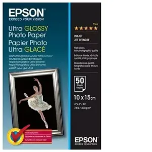 Epson Ultra Glossy Fotopapier - 10x15cm - 50 Blätter