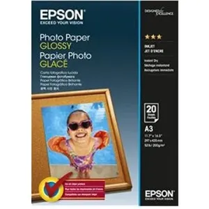 Epson Photo Paper Glossy A3 20 Blätter