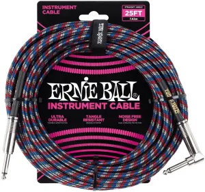 Ernie Ball P06063 Multi 7,5 m Gerade Klinke - Winkelklinke