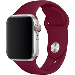 Eternico Essential für Apple Watch 42mm / 44mm / 45mm atlas red größe M-L