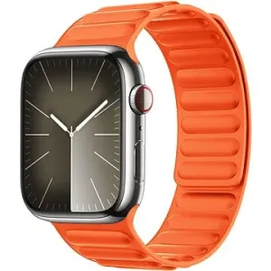 Eternico Magnetic Loop for Apple Watch 42mm / 44mm / 45mm / Ultra 49mm Solid Orange