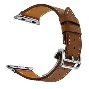 Eternico Leather Strap für Apple Watch 38mm / 40mm / 41mm braun