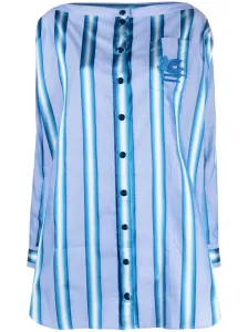 ETRO - Striped Cotton Mini Dress #1106160