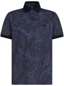 ETRO - Printed Cotton Polo Shirt #1564449