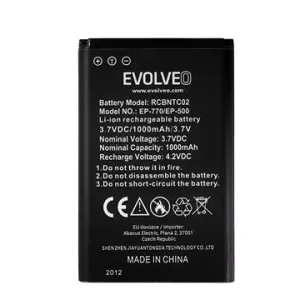EVOLVEO EasyPhone FP, Original-Akku, 1000 mAh