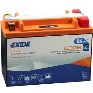 Exide ELTX20H Batterie De Moto Lithium-Ion Größe