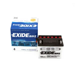 Exide EB4L-A Batterie De Moto Conventionnelle Größe