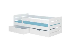 Expedo Kinderbett BEMU + Matratze, 80x180, weiß