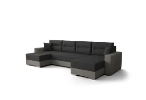 Expedo Sofa mit Schlaffunktion in U-Form GARD, 340x90x159, sawana 05/sawana 21