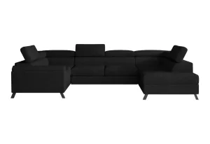 Expedo Ausziehbares Sofa in U-Form ESMADA, 336x92x200, sawana 14, rechts