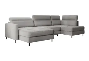 Expedo Ausziehbares Sofa in U-Form NERTO, 306x100x165, toscany 03, links