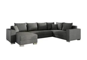 Expedo Ausziehbares Sofa POOLO, U-Form, 312x92x210, sawana 05, link
