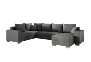 Expedo Ausziehbares Sofa POOLO, U-Form, 312x92x210, sawana 05, recht