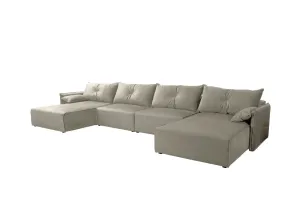 Expedo Sofa in U-Form MENOM, 420x85x179, royal 04