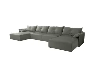 Expedo Sofa in U-Form MENOM, 420x85x179, royal 27
