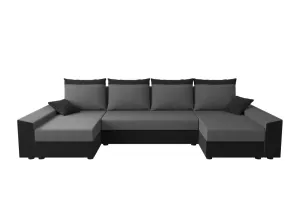 Expedo Sofa mit Schlaffunktion in U-Form PAMELA, 318x90x139 sawana 05/sawana 14 #1587207