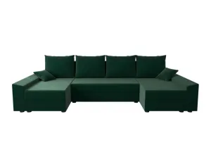 Expedo Sofa Sofa mit Schlaffunktion in U-Form PAMELA, 318x90x139 itaka 10