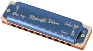 Fender Midnight Blues Bb Diatonisch Mundharmonika
