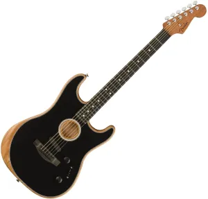 Fender American Acoustasonic Stratocaster Schwarz #1229985