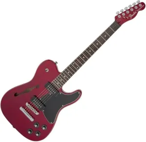 Fender Jim Adkins JA-90 Telecaster Thinline IL Crimson Red Transparent #61214