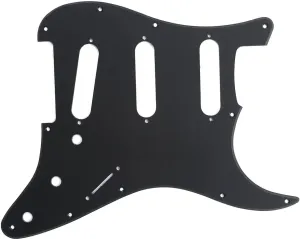 Fender Black 1-Ply SSS Schwarz