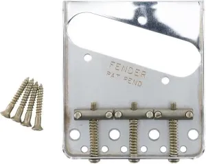 Fender Road Worn Tele Bridge Assembly Chrom #58942