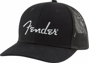 Fender Kappe Silver Logo Black