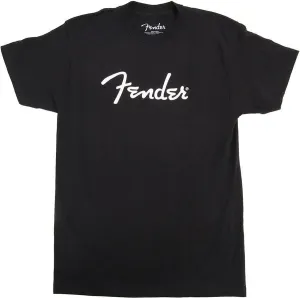 Fender T-Shirt Spaghetti Logo Black 2XL