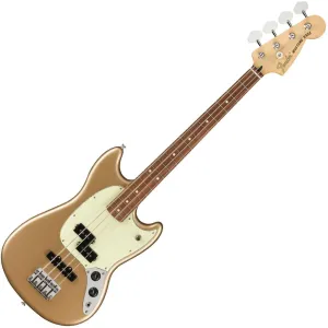 Fender Mustang PJ Bass PF Firemist Gold
