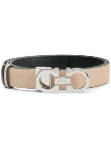 FERRAGAMO - Gancini Leather Reversible Belt #1421566