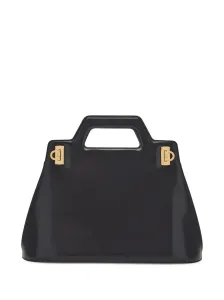 FERRAGAMO - Wanda Leather Top-hndle Bag