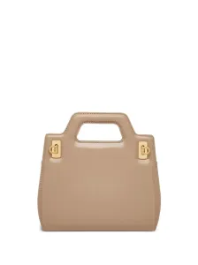 FERRAGAMO - Wanda Mini Leathr Top-handle Bag #1356188