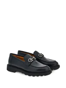 FERRAGAMO - Gancini Leather Loafers #1497494