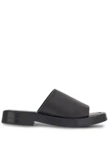 FERRAGAMO - Leather Flat Sandals #1041745